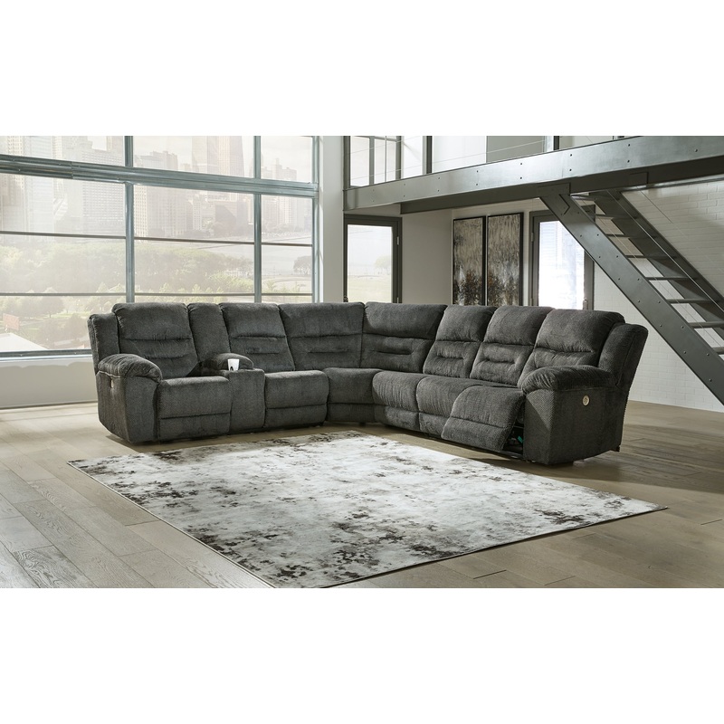 Nettington 4-Piece Power Reclining Sectional