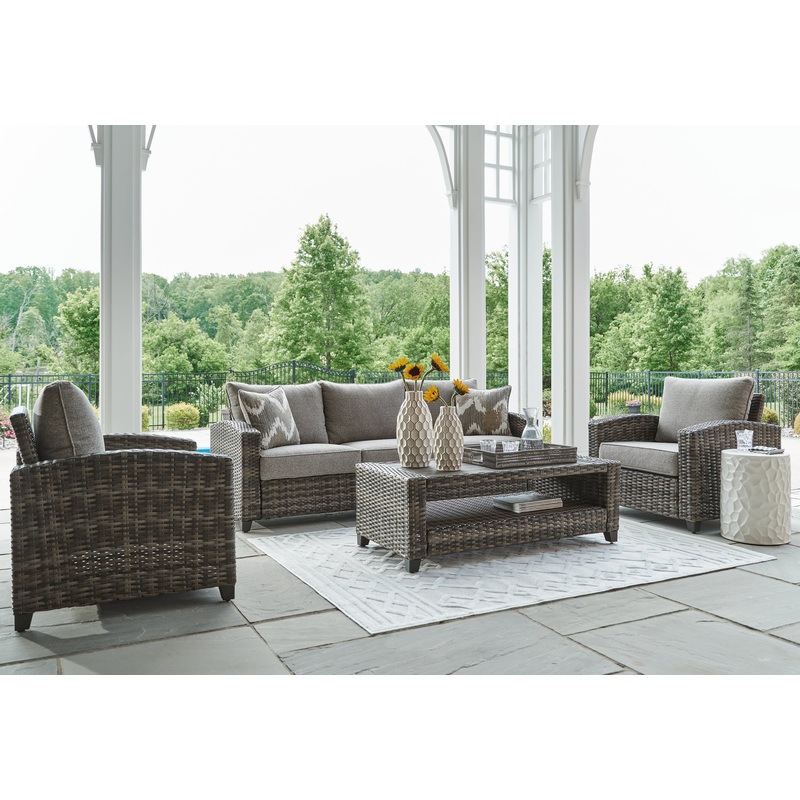 Oasis Court Sofa/Chairs/Table Set (4/CN)
