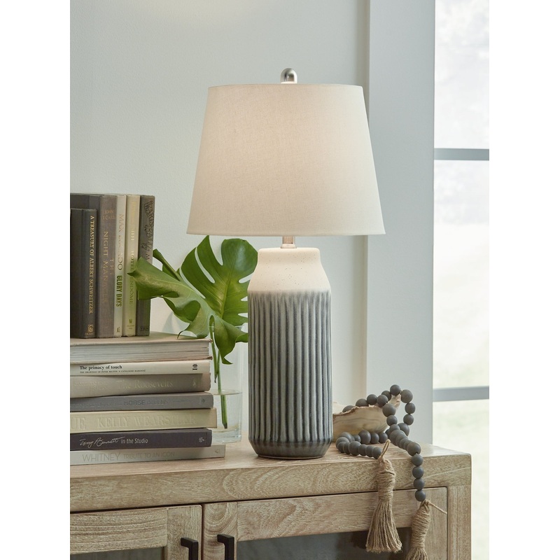 Ashley Express – Afener Ceramic Table Lamp (2/CN)