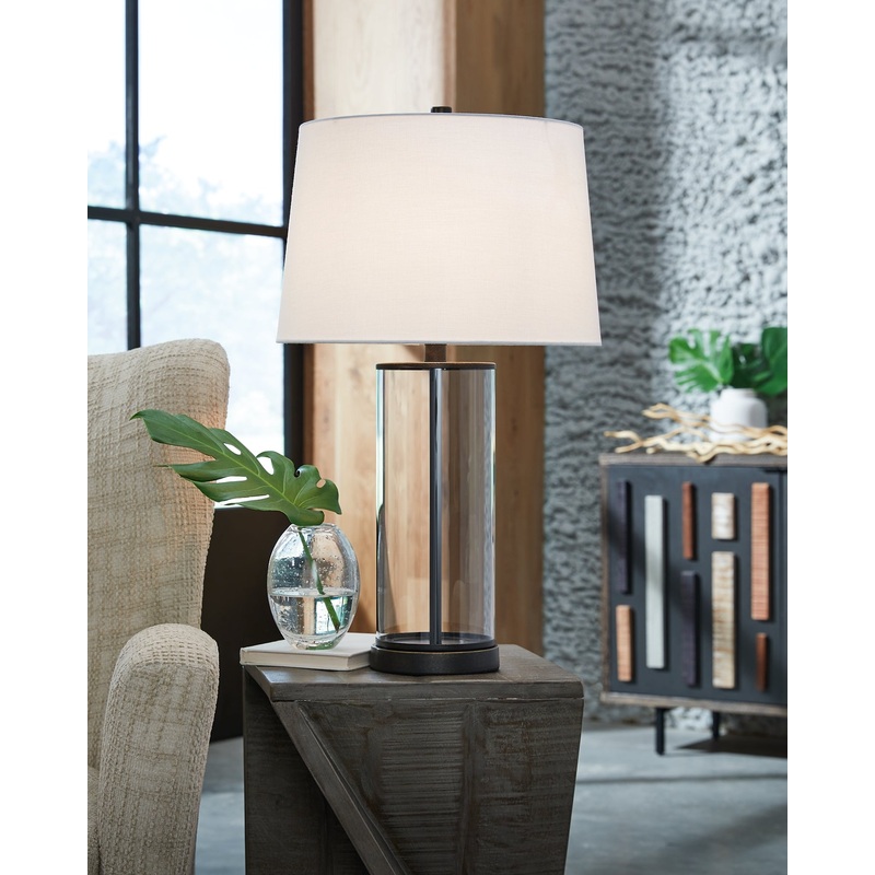 Ashley Express – Wilmburgh Glass Table Lamp (2/CN)