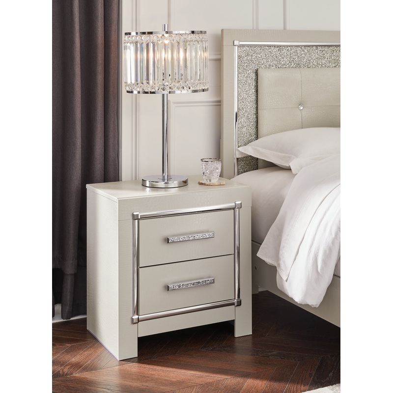 Ashley Express – Zyniden Two Drawer Night Stand