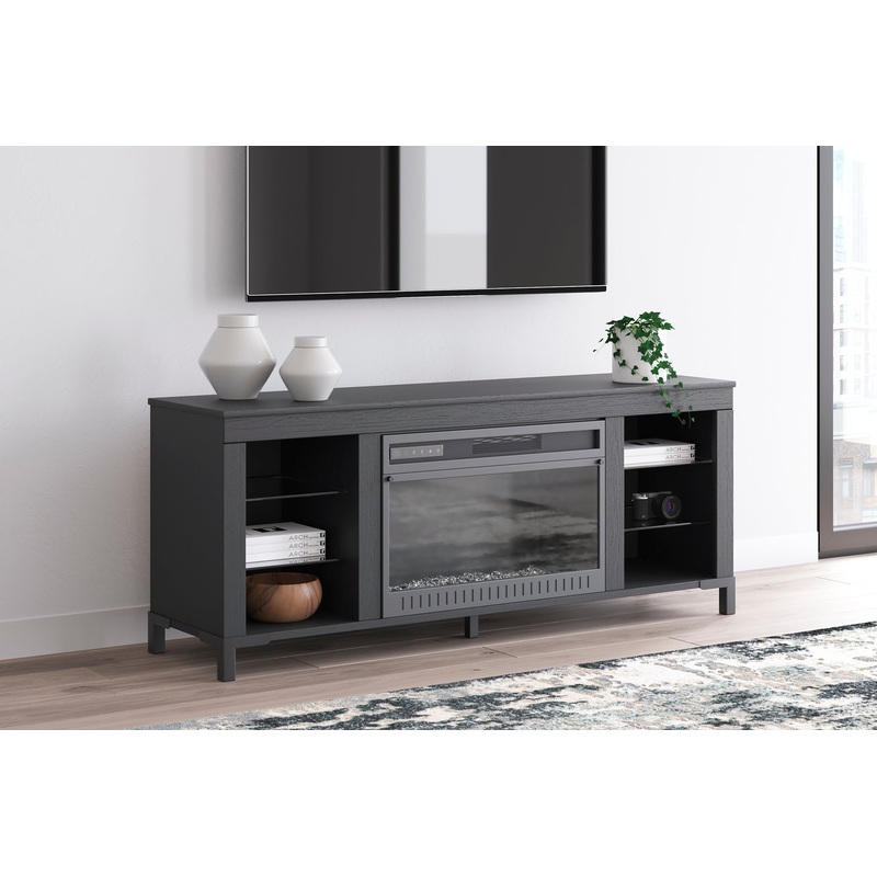 Cayberry TV Stand with Fireplace