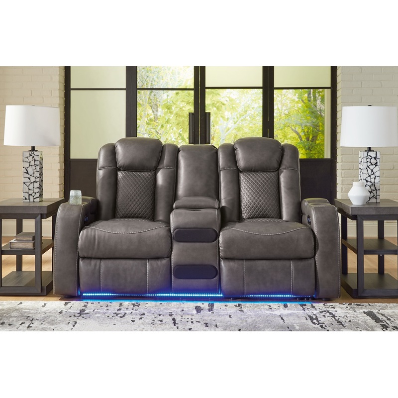 Fyne-Dyme PWR REC Loveseat/CON/ADJ HDRST