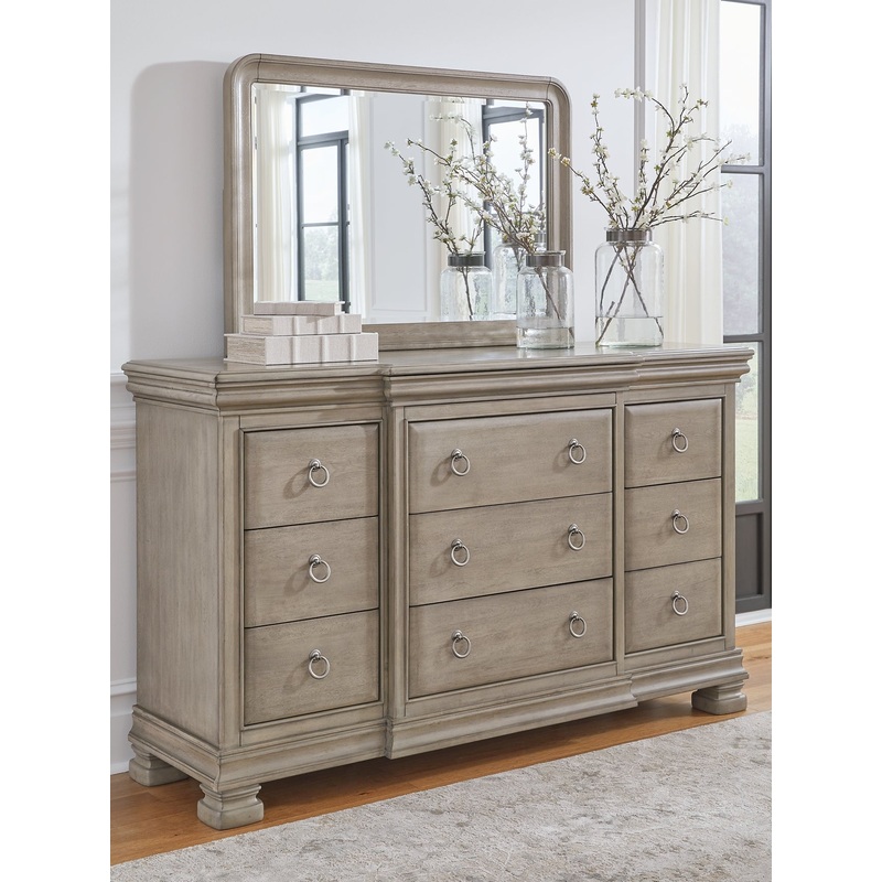 Lexorne Dresser and Mirror