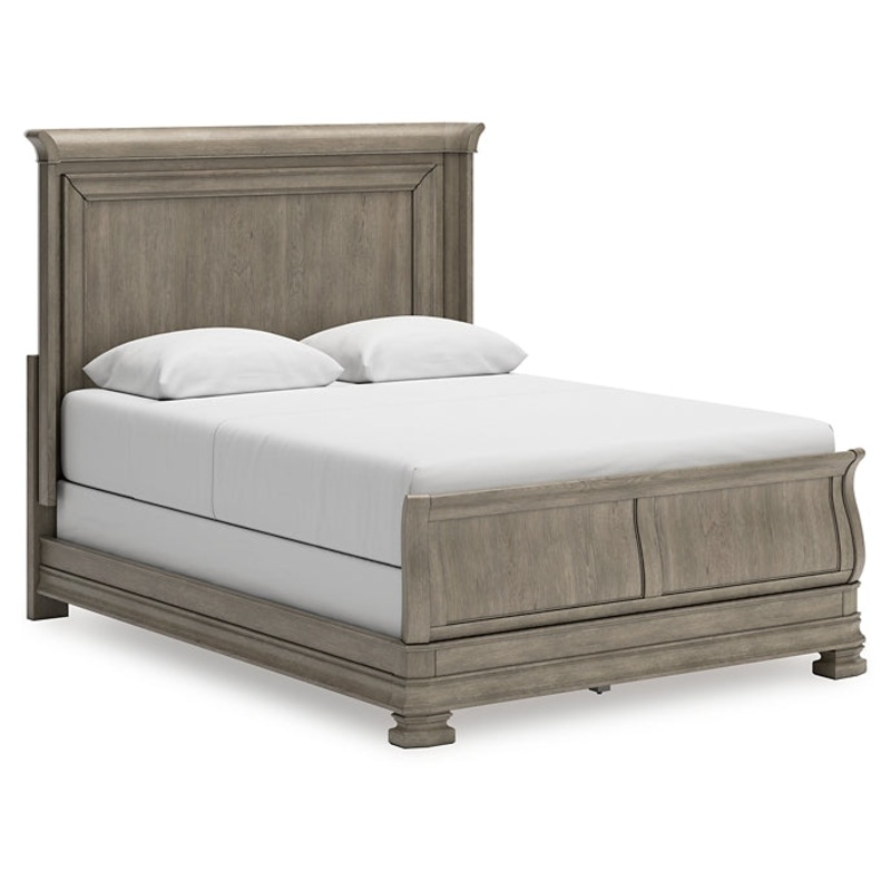 Lexorne  Sleigh Bed|Queen|King|California King