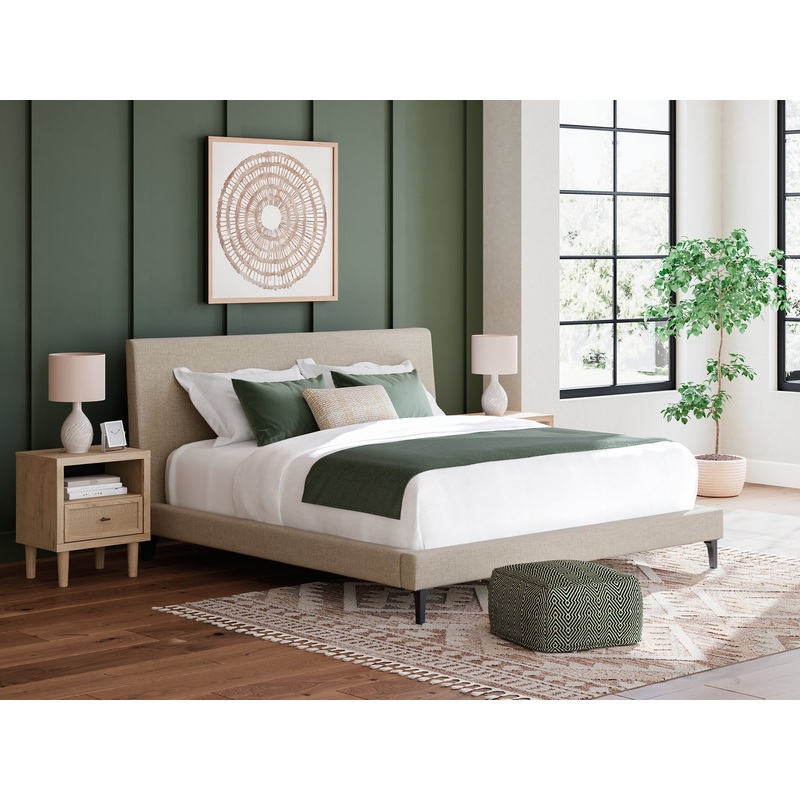 Cielden Cal King UPH Bed w/Roll Slats
