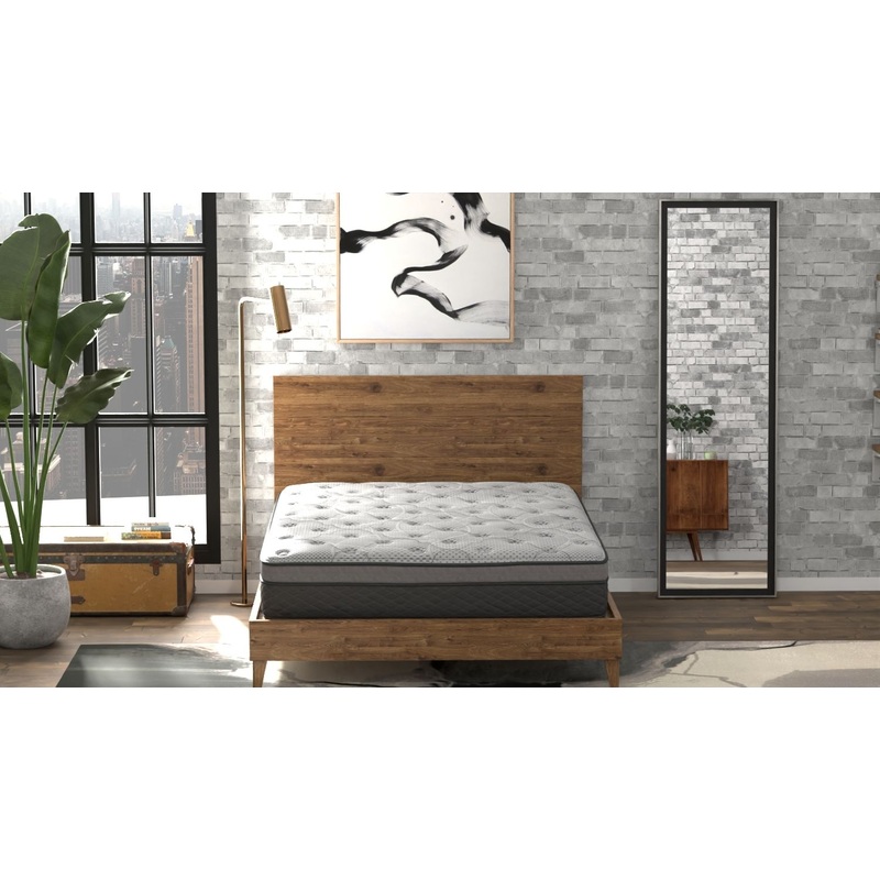 CS Hybrid – 12 Twin Pocket Coil Mattress – Black / Gray