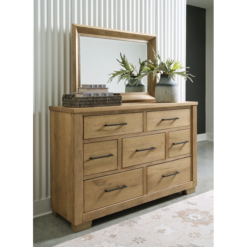 Galliden Dresser and Mirror