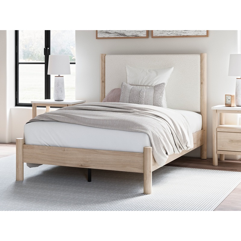 Ashley Express – Cadmori  Upholstered Panel Bed