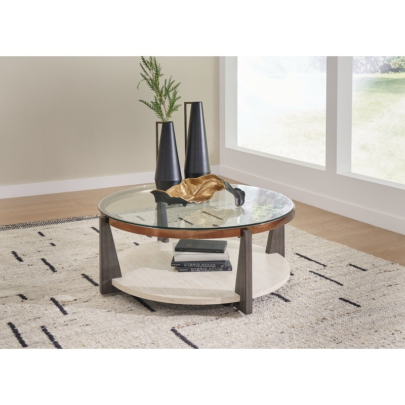 Ashley Express – Frazwa Round Cocktail Table