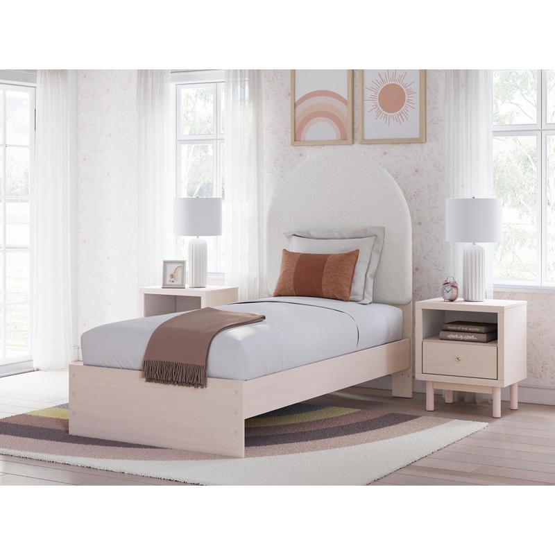 Ashley Express – Wistenpine  Upholstered Panel Bed