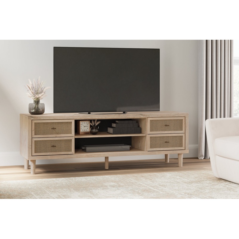 Cielden XL TV Stand w/Fireplace Option