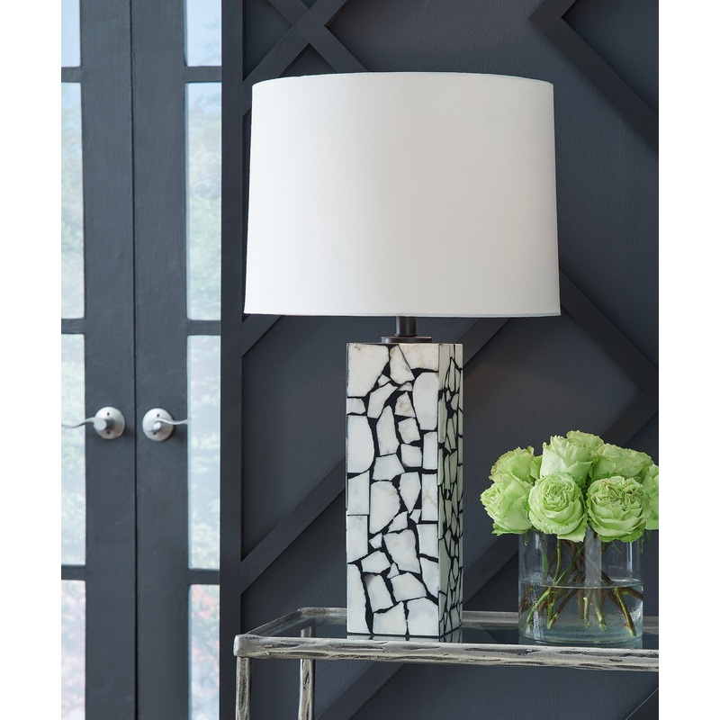Ashley Express – Macaria Marble Table Lamp (1/CN)
