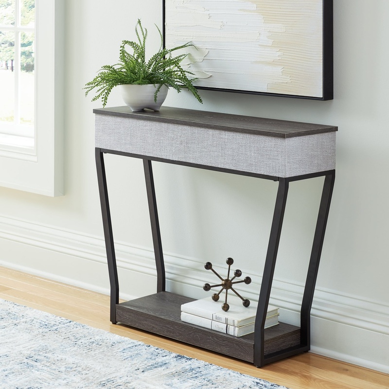 Ashley Express – Sethlen Console Sofa Table w/Speaker