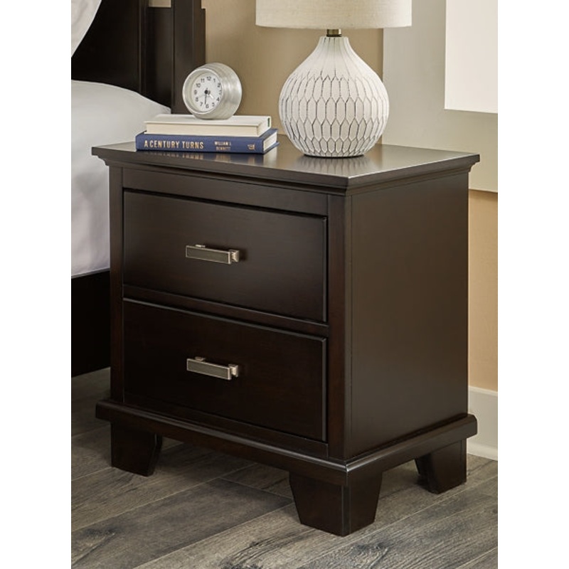 Covetown Two Drawer Night Stand