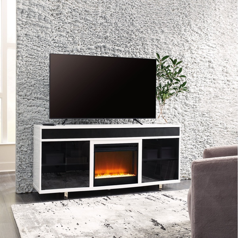 Gardoni 72 TV Stand with Electric Fireplace