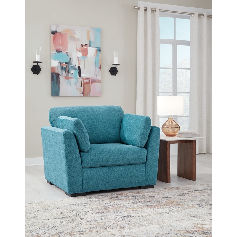 Keerwick Chair and a Half|Sunflower|Teal