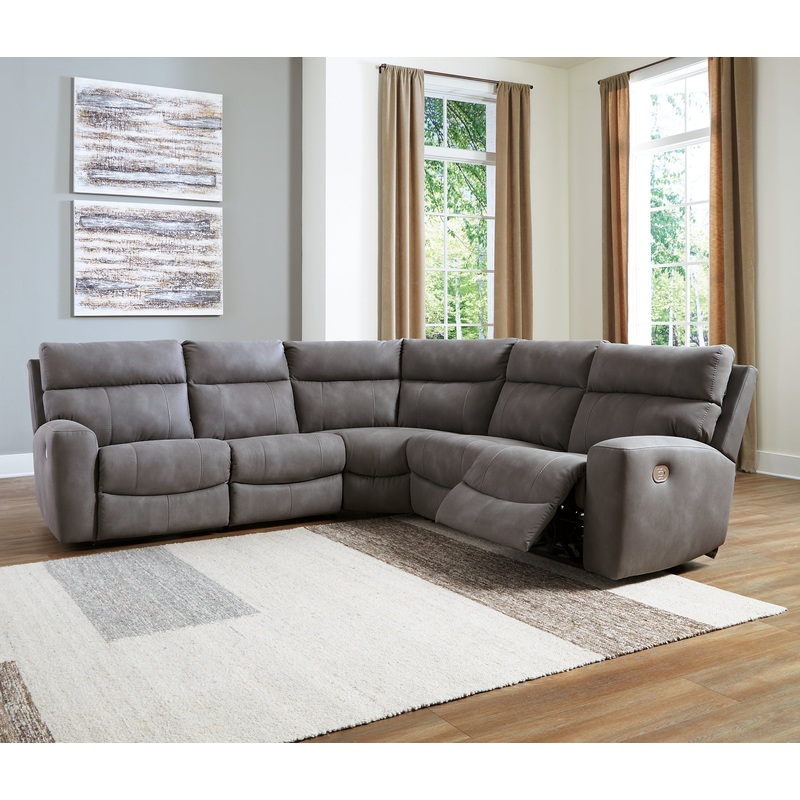 Next-Gen DuraPella 5-Piece Power Reclining Sectional