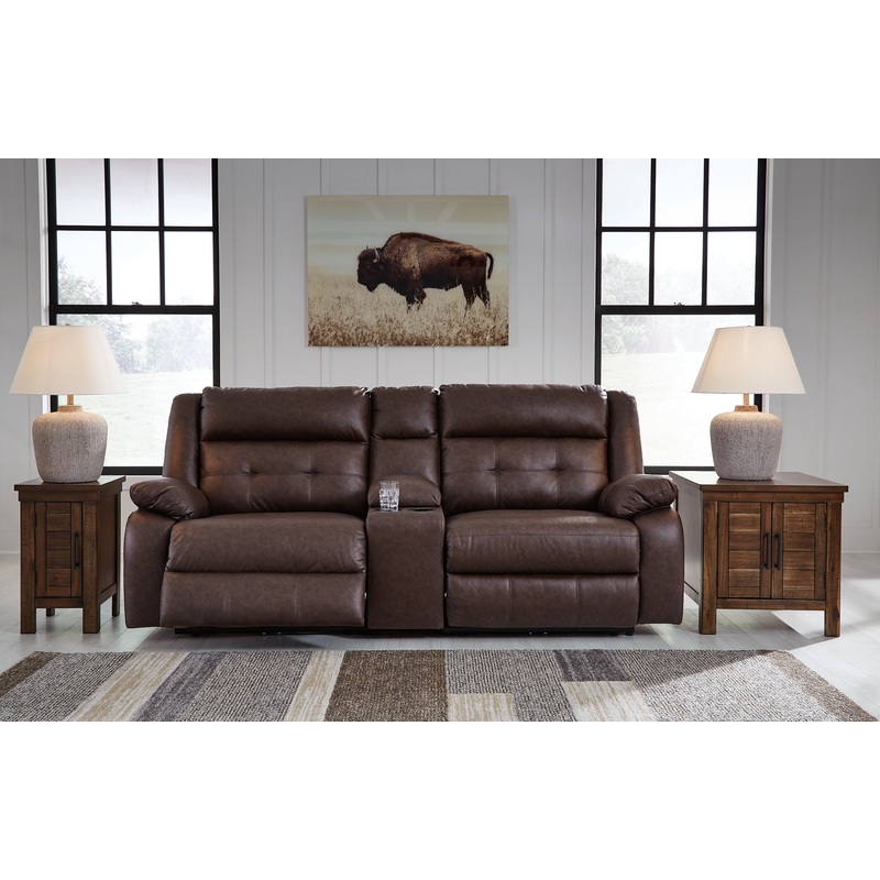 Punch Up 3-Piece Power Reclining Sectional Loveseat with Console