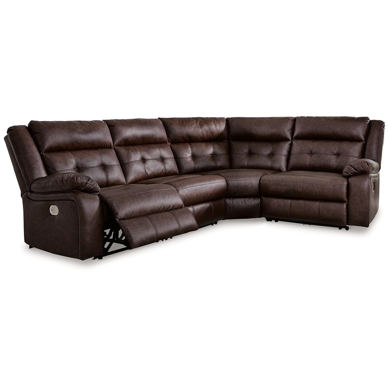 Punch Up 4-Piece Power Reclining Sectional