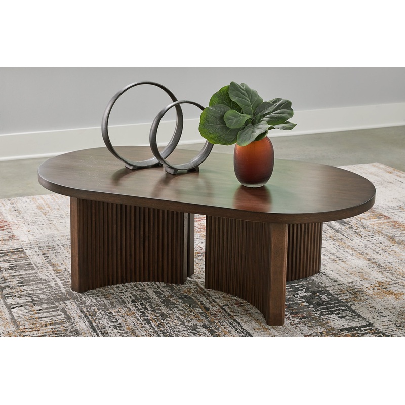 Ashley Express – Korestone Oval Cocktail Table