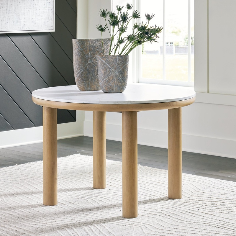 Ashley Express – Sawdyn Round Dining Room Table