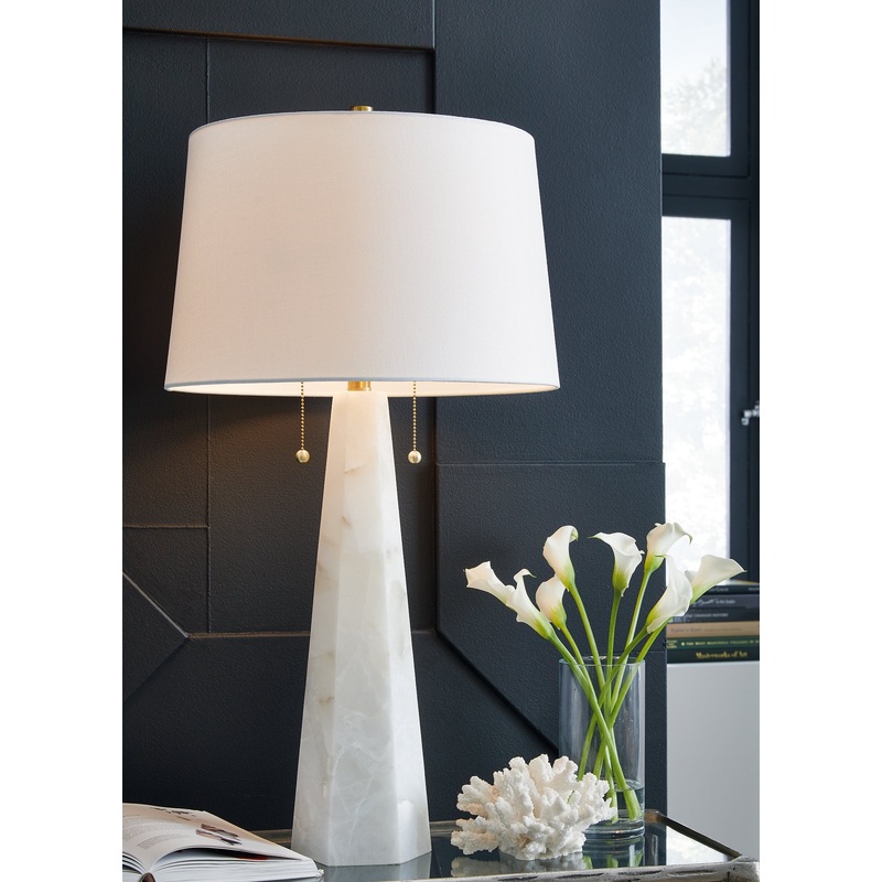 Ashley Express – Laurellen Alabaster Table Lamp (1/CN)