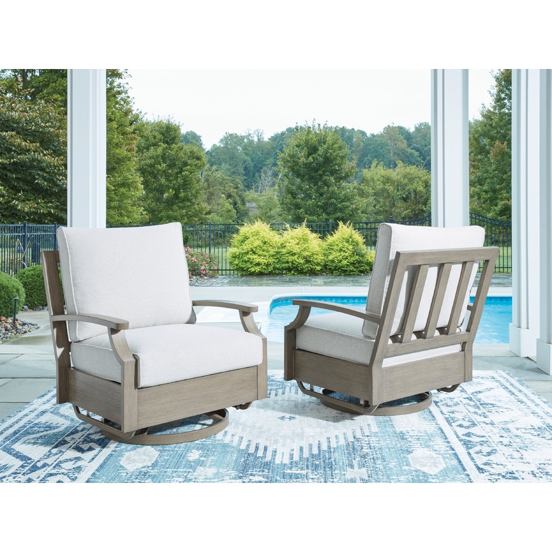 Ashley Express – Rainier Ranch Swivel Glider Chair w/Cushion