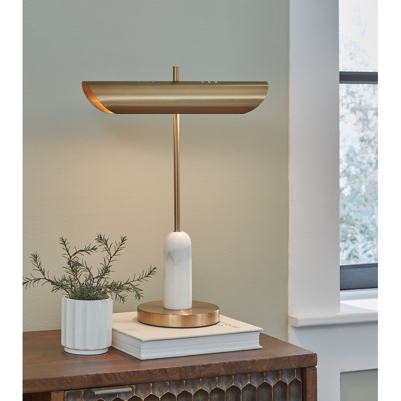 Ashley Express – Rowleigh Marble Desk Lamp (1/CN)
