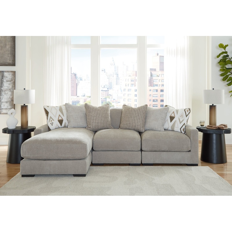 Aslan Court 3-Piece Sofa Sectional with Chaise