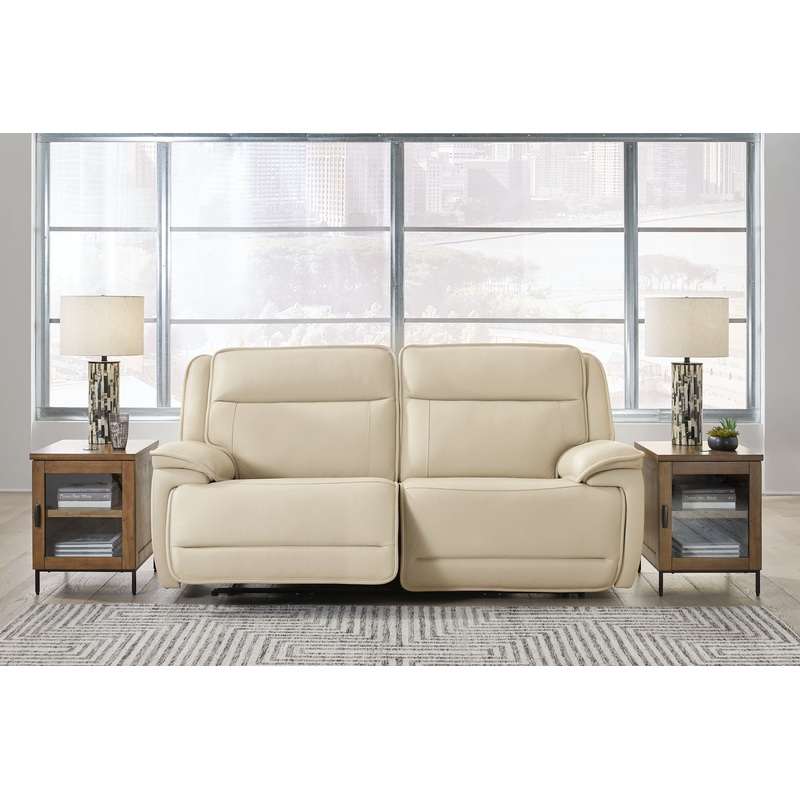 Double Deal 2-Piece Power Reclining Loveseat Sectional
