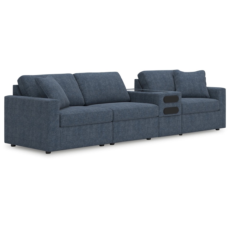 Modmax 4-Piece Sectional with Audio Console
