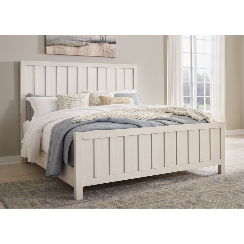 Shaybrock  Panel Bed|Queen|King|California King
