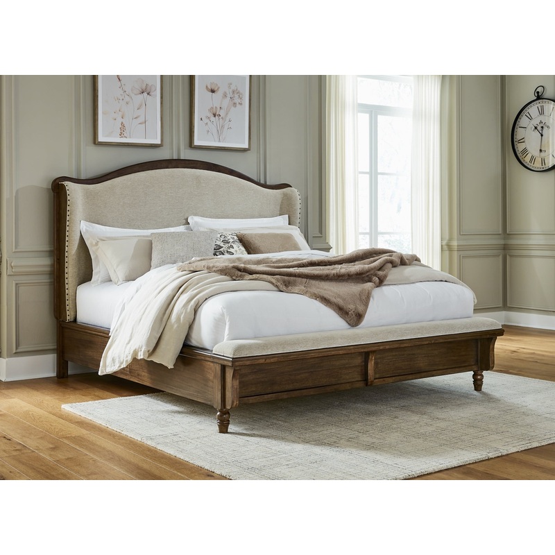 Sturlayne  Upholstered Panel Bed