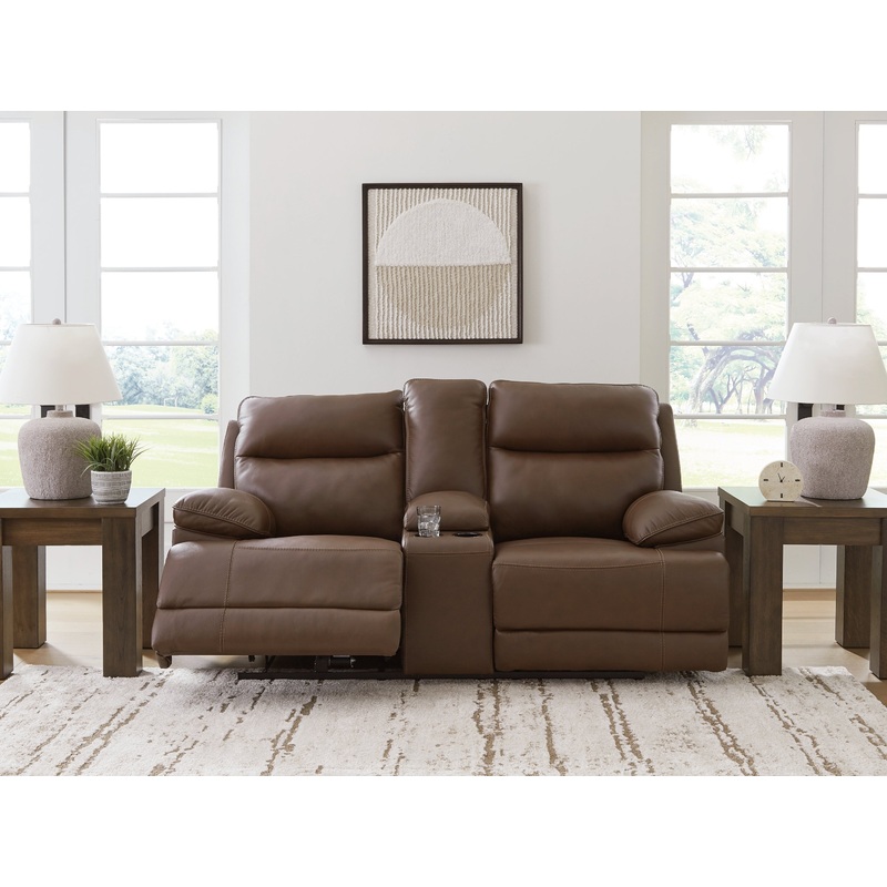 VonRyan PWR REC Loveseat/CON/ADJ HDRST
