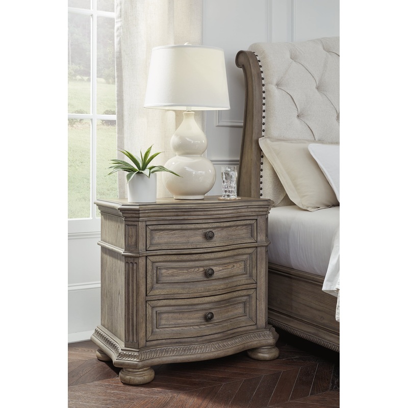 Ashley Express – Ardenfield Three Drawer Night Stand