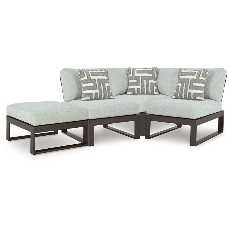 Ashley Express – Beachloft 4-Piece Outdoor Sectional