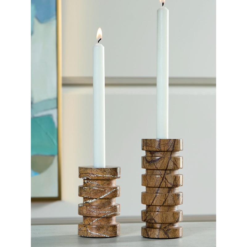 Ashley Express – Emsleyfield Candle Holder Set (2/CN)