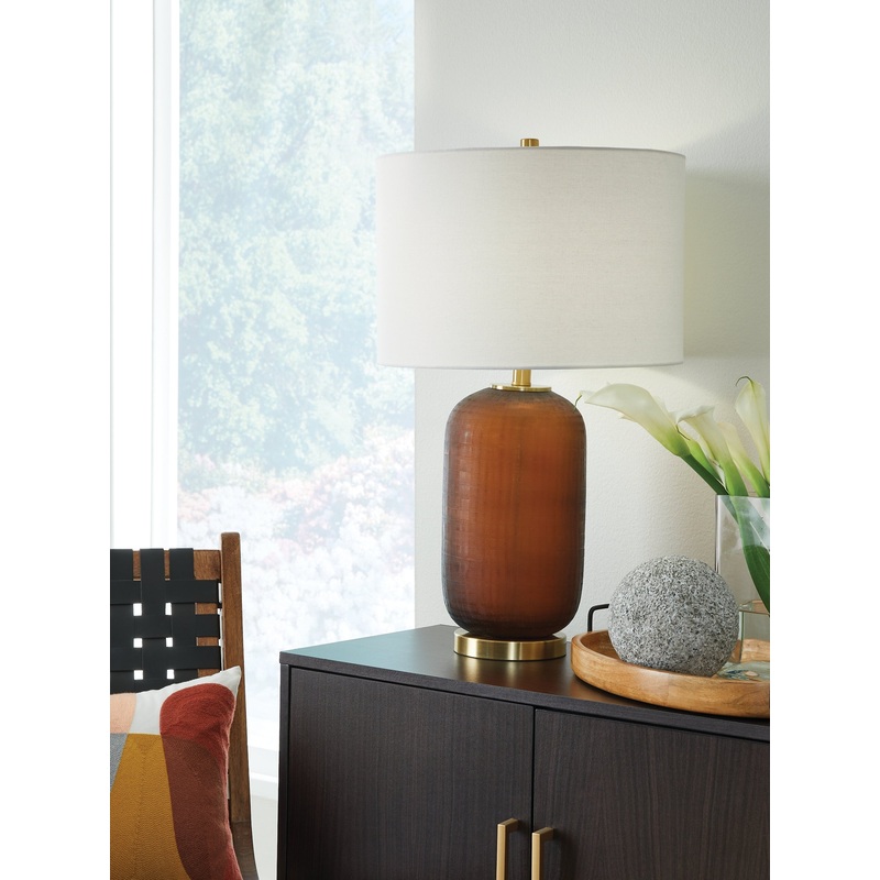 Ashley Express – Farberman Glass Table Lamp (1/CN)