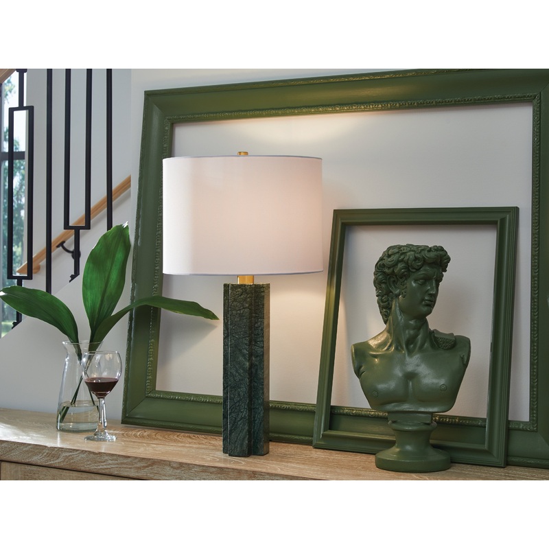 Ashley Express – Keegan Marble Table Lamp (1/CN)