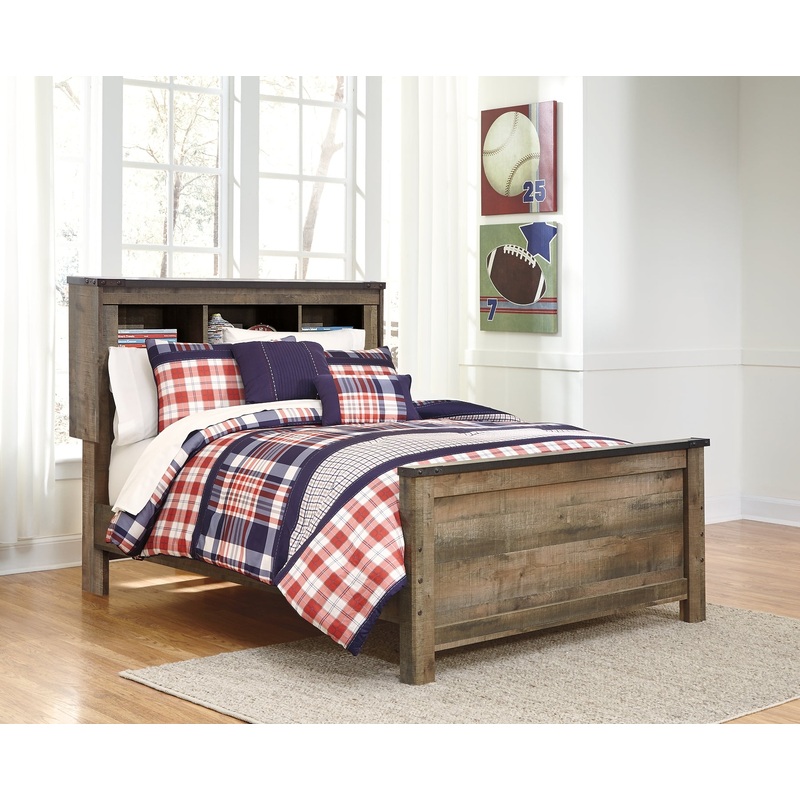 Ashley Express – Trinell Full Bookcase Panel Bed