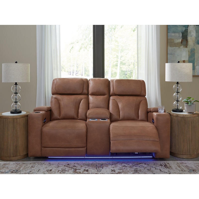 Clean-Slate PWR REC Loveseat/CON/ADJ HDRST