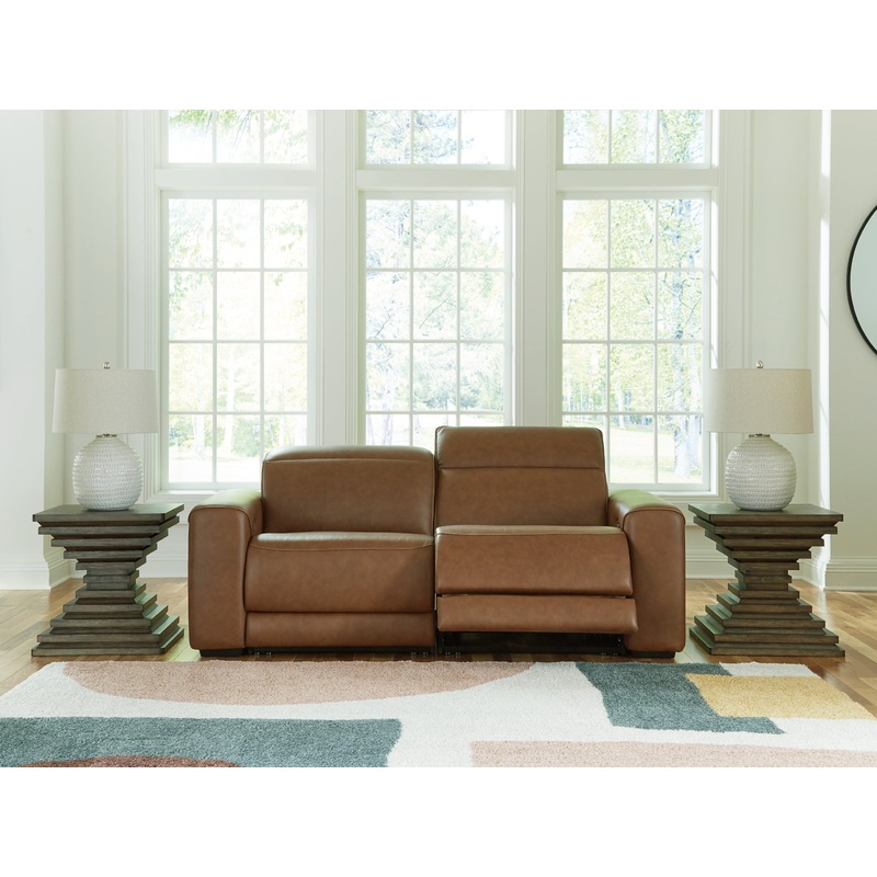 Magic Man 2-Piece Power Reclining Sectional Loveseat