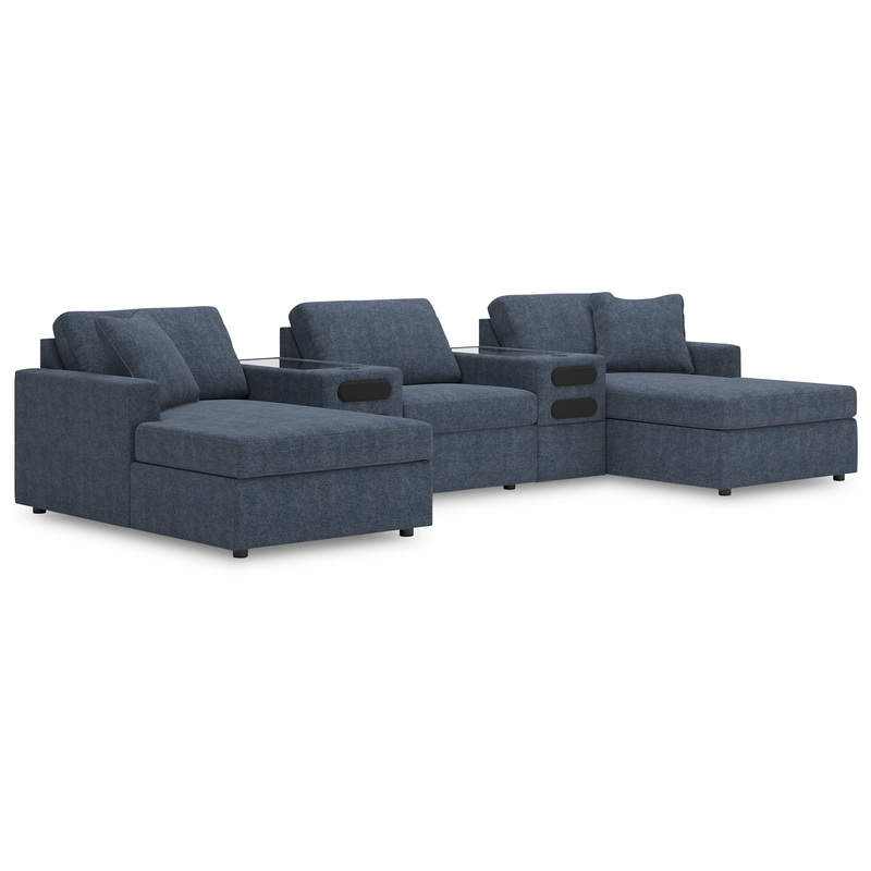 Modmax 5-Piece Double Chaise with Audio Consoles