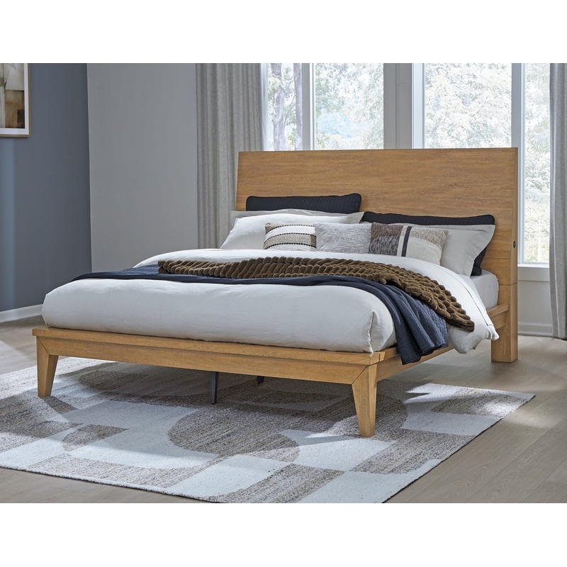 Sherbana  Panel Bed|Queen|King|California King