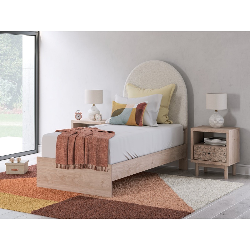 Ashley Express – Arloster Twin Upholstered Panel Bed
