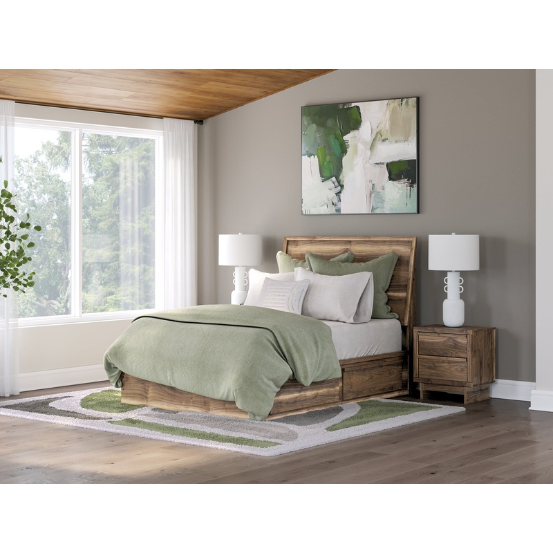 Ashley Express – Chirason Full Panel Bed with Storage