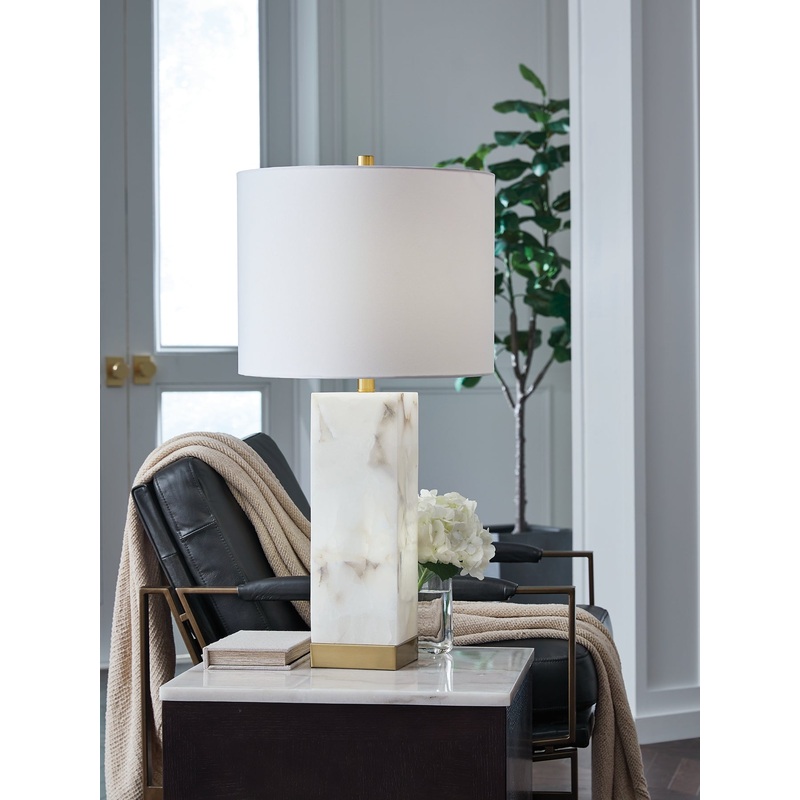 Ashley Express – Linderfield Alabaster Table Lamp (1/CN)
