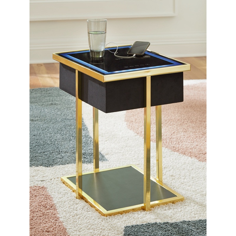 Ashley Express – Rexwell Accent Table with Speaker