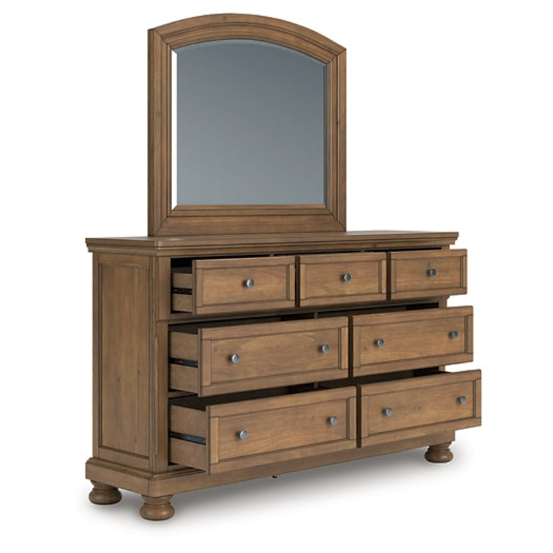 Feddinger Dresser and Mirror